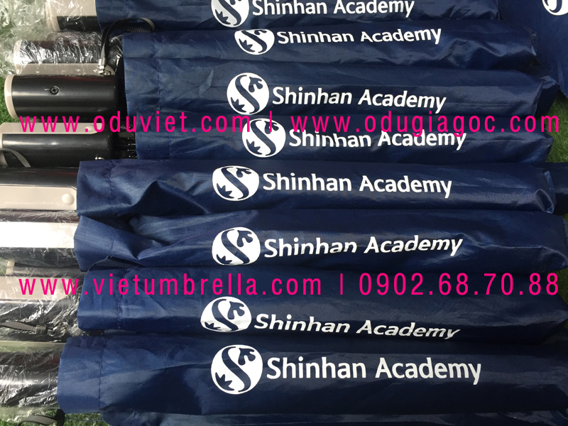 xưởng sản xuất ô dù cầm tay in logo quảng cáo